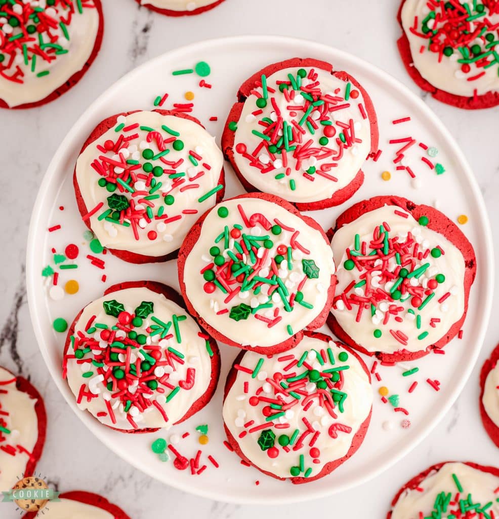 RED VELVET CHRISTMAS COOKIES - Family Cookie Recipes