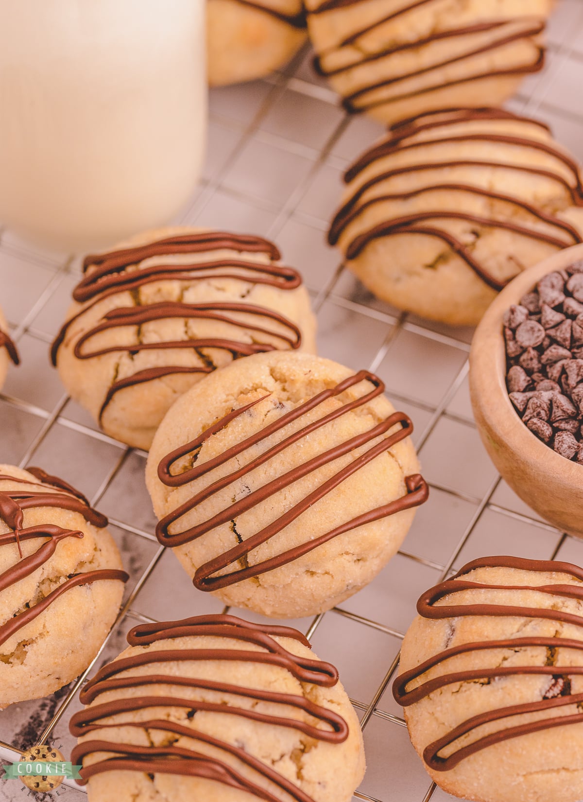 scookies on a cooling rack