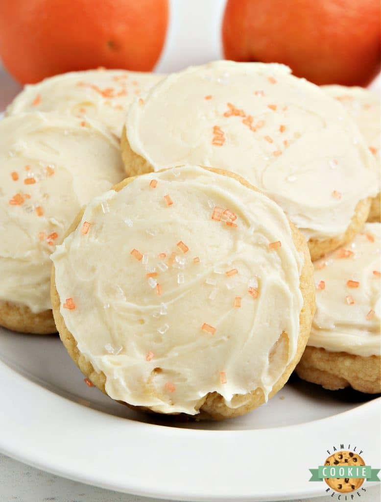 FROSTED ORANGE JUICE COOKIES Family Cookie Recipes