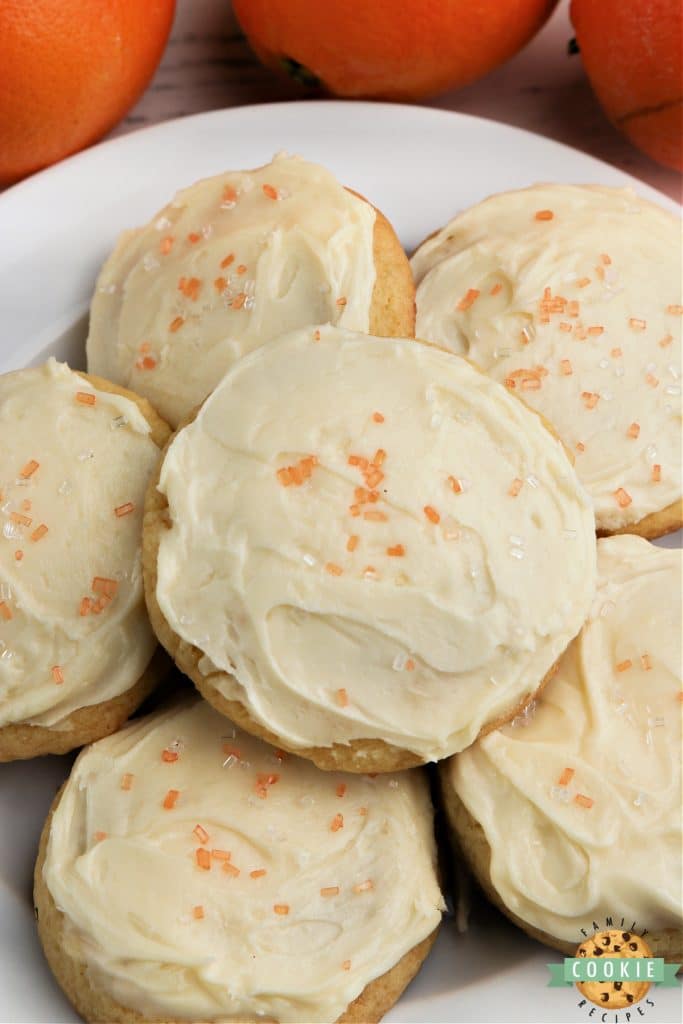FROSTED ORANGE JUICE COOKIES Family Cookie Recipes
