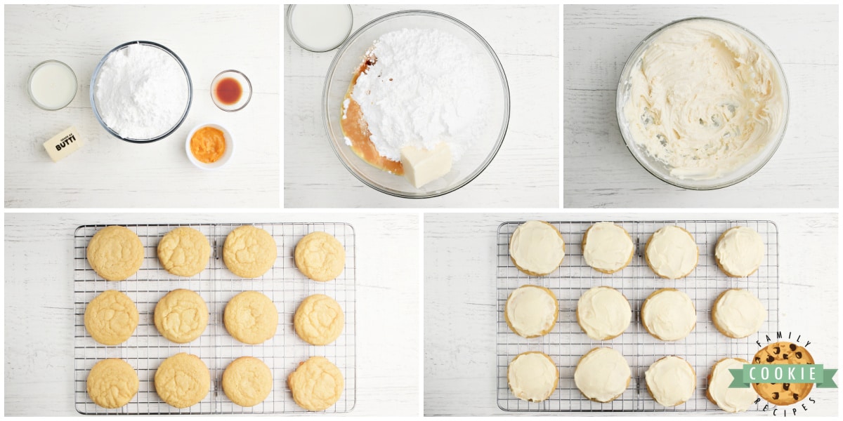 How to make Orange Frosting for Orange Juice Cookies