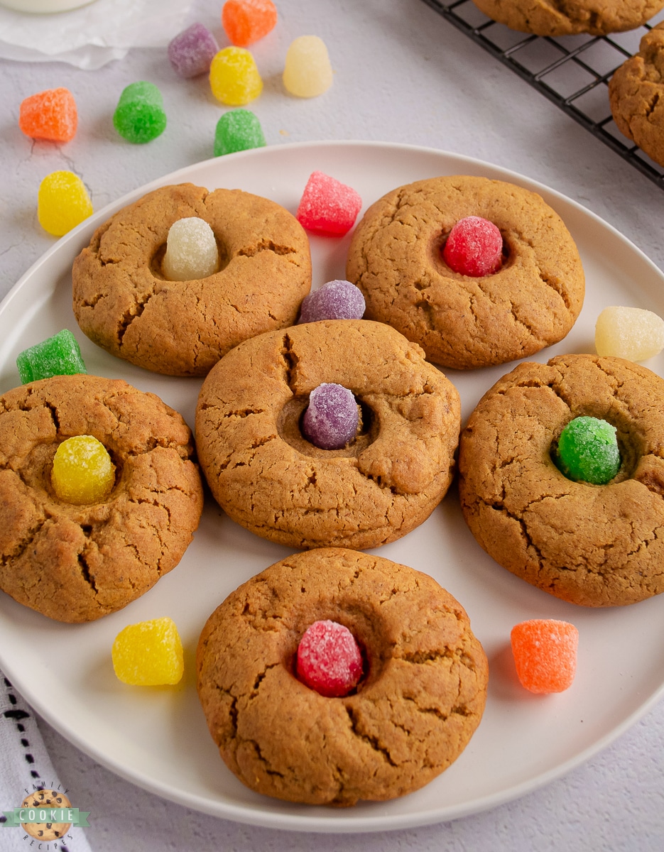 GUMDROP GINGERBREAD COOKIES - Family Cookie Recipes