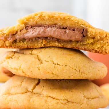 stack of milky way cookies