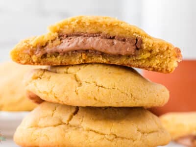 stack of milky way cookies