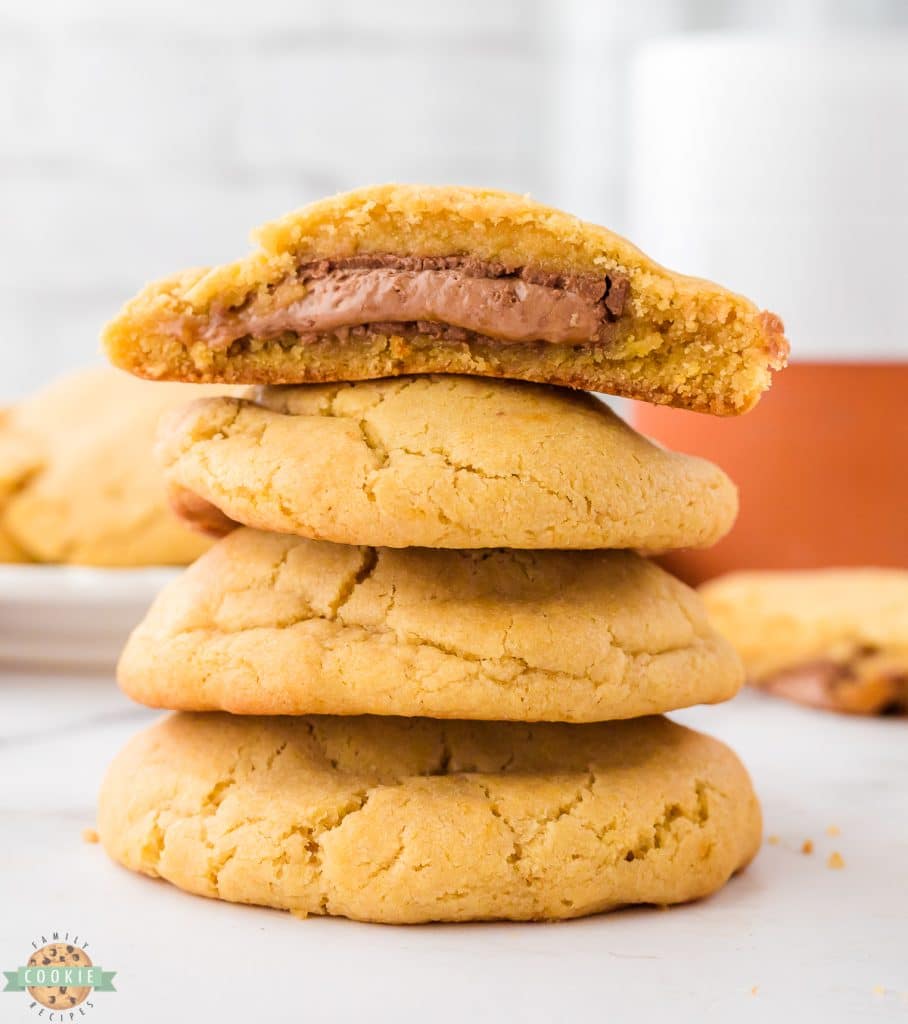 stack of Milky Way cookies