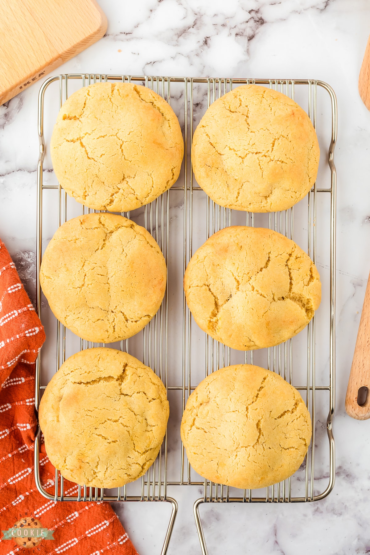 cookies on a cooling rack