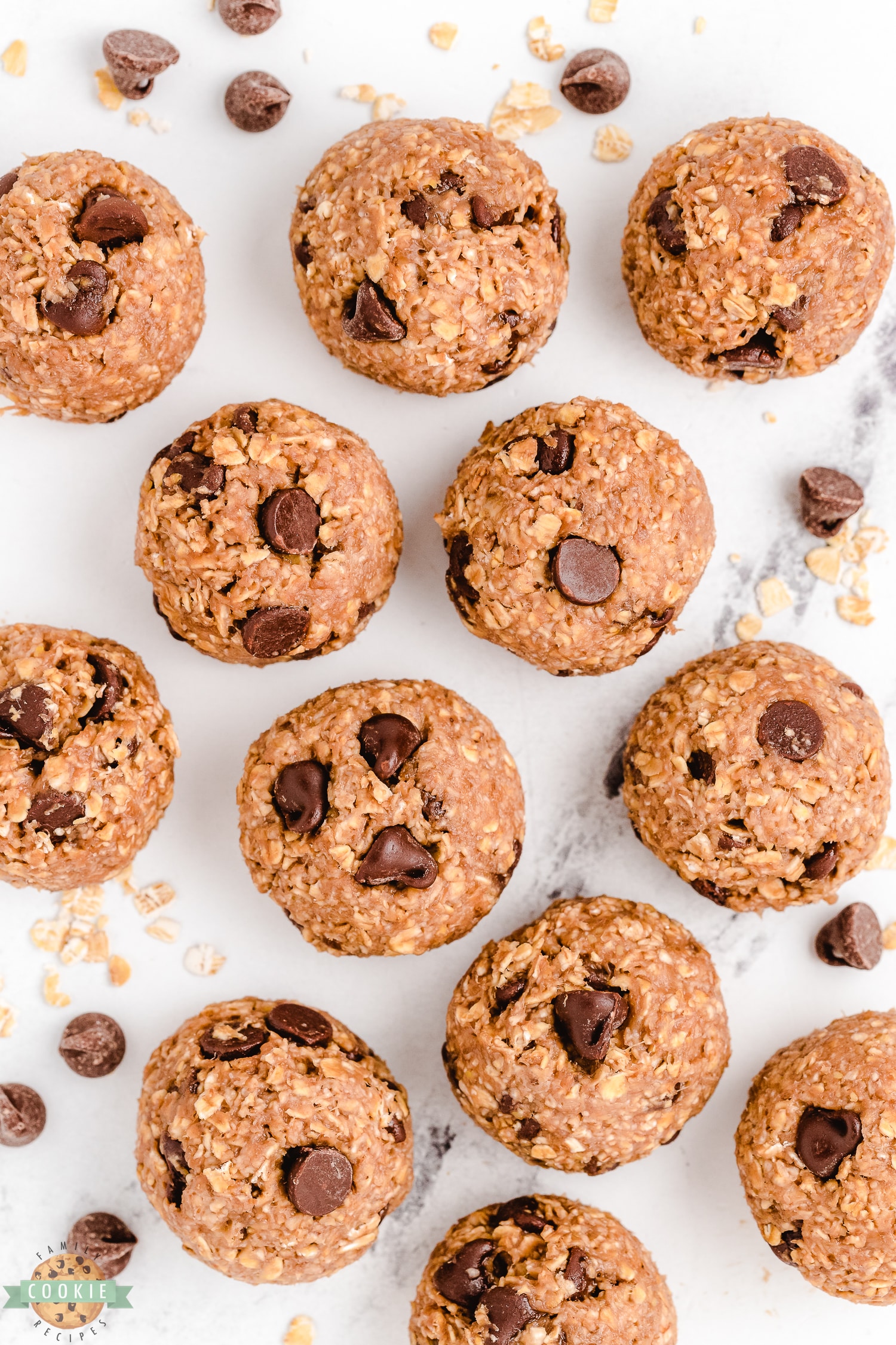 tray of 4 ingredient Vegan chocolate chip cookies