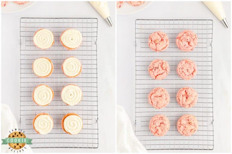 STRAWBERRY CAKE MIX SANDWICH COOKIES Family Cookie Recipes