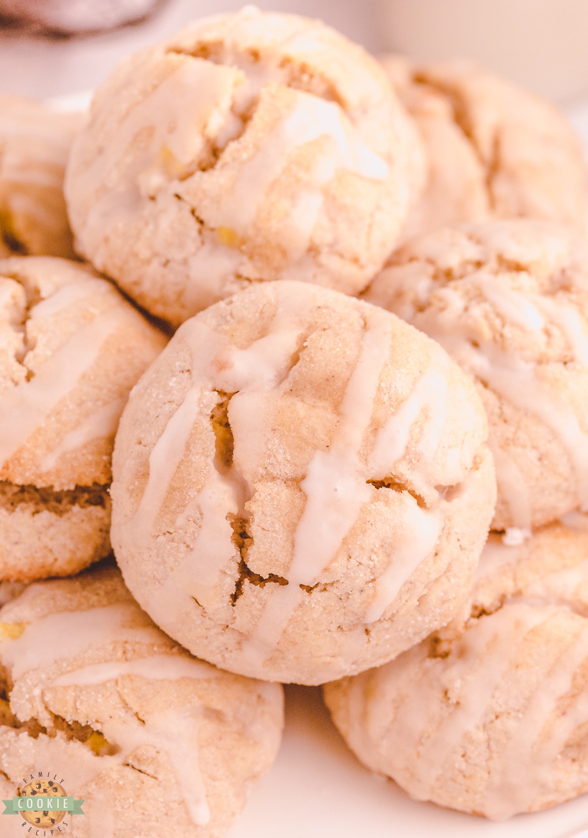 apple cinnamon scone cookies