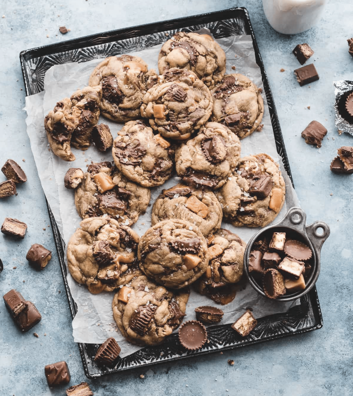 Leftover Candy Cookies