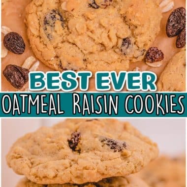 Best Oatmeal Raisin Cookies recipe.PIN