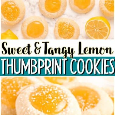 LEMON THUMBPRINT Cookies recipe.PIN