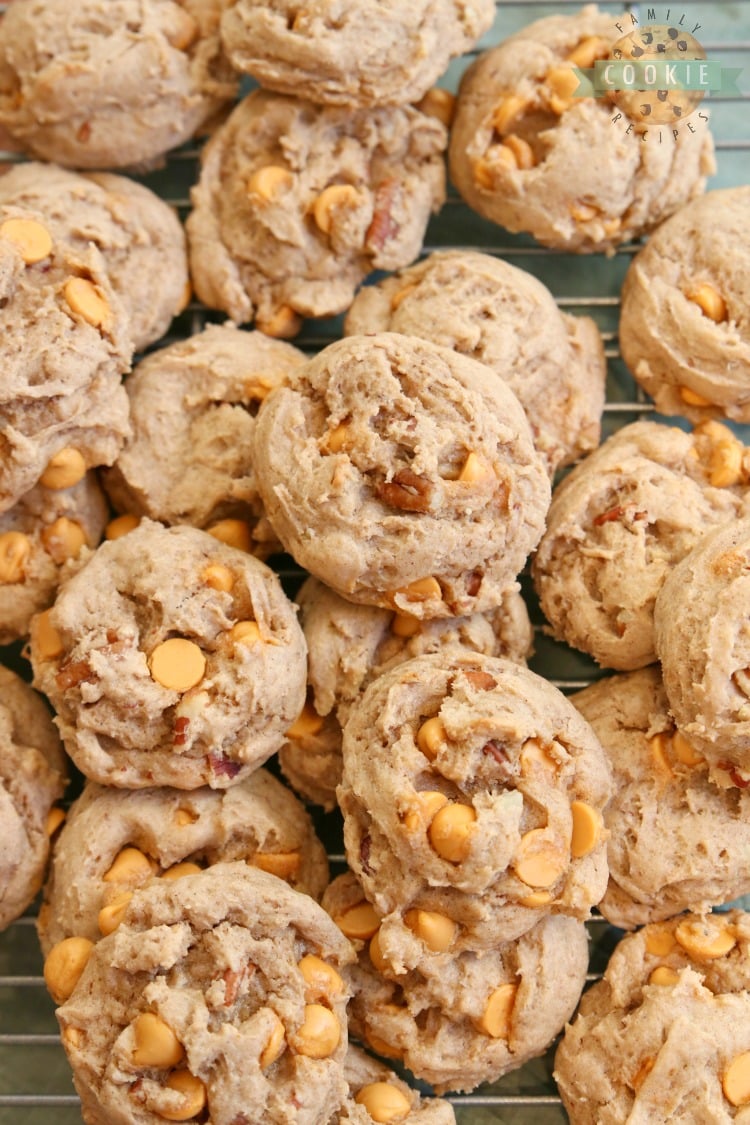 Caramel Spice Cake Mix Cookies