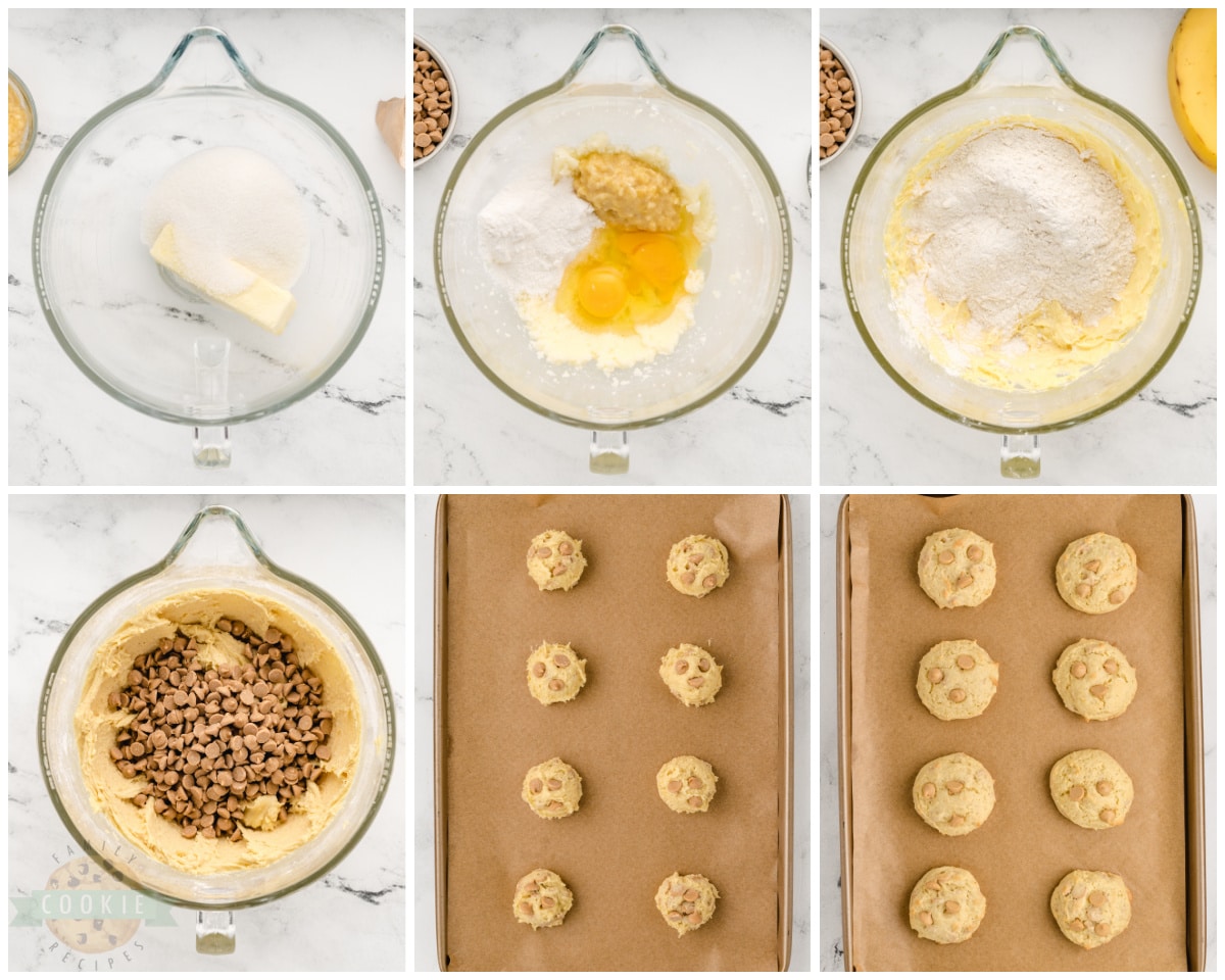 how to make peanut butter banana cookies