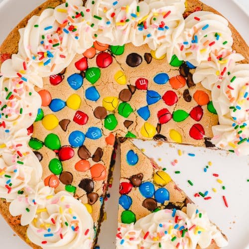 BIRTHDAY COOKIE CAKE Family Cookie Recipes