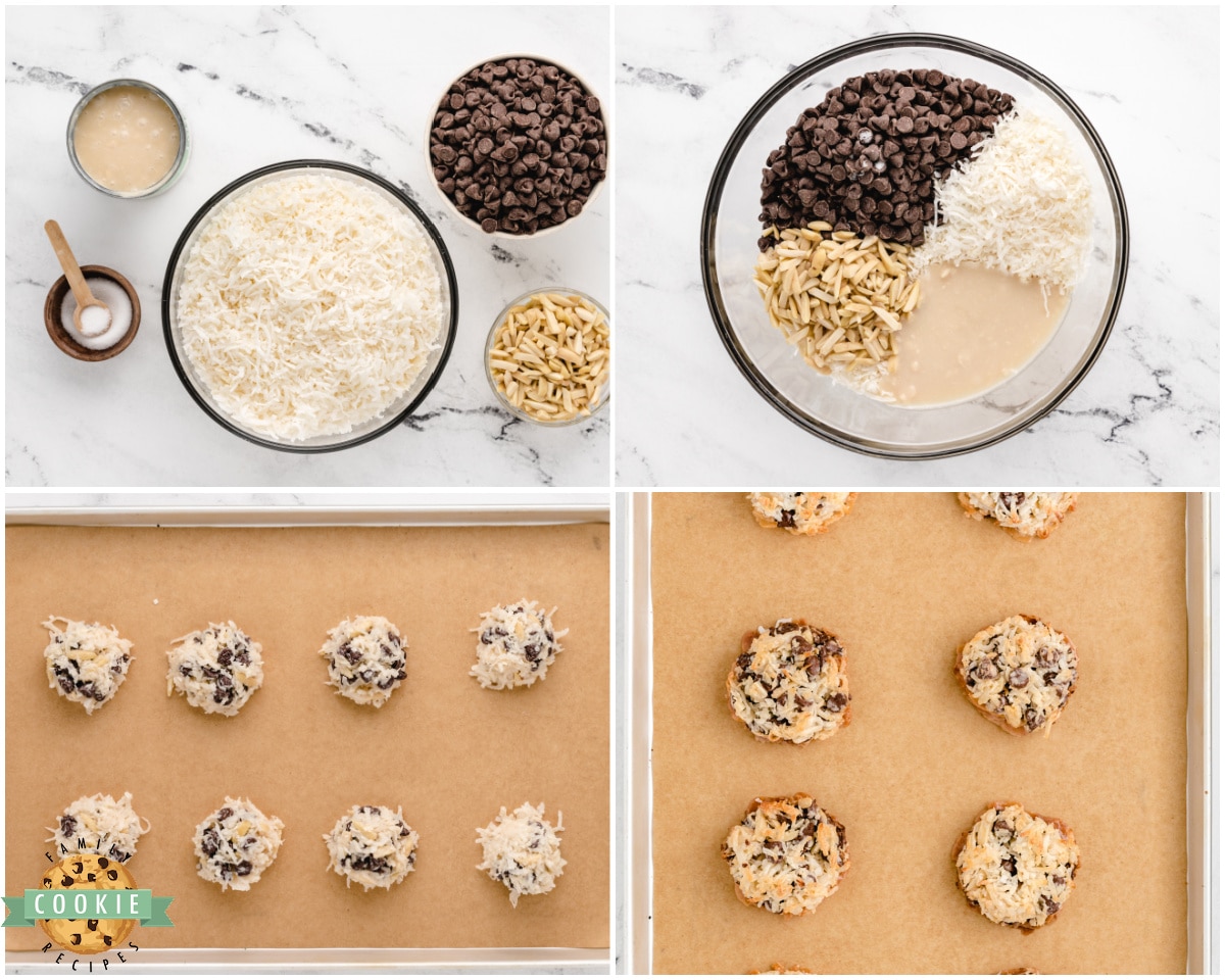 how to make almond joy cookies