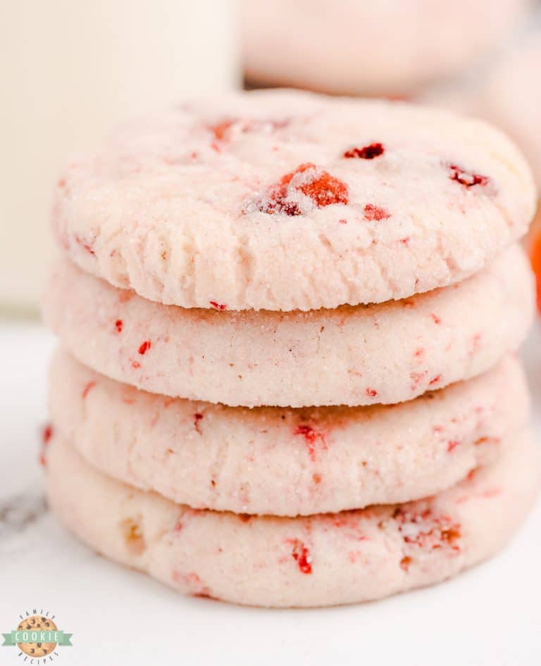 STRAWBERRY CREAM CHEESE SUGAR COOKIES Family Cookie Recipes