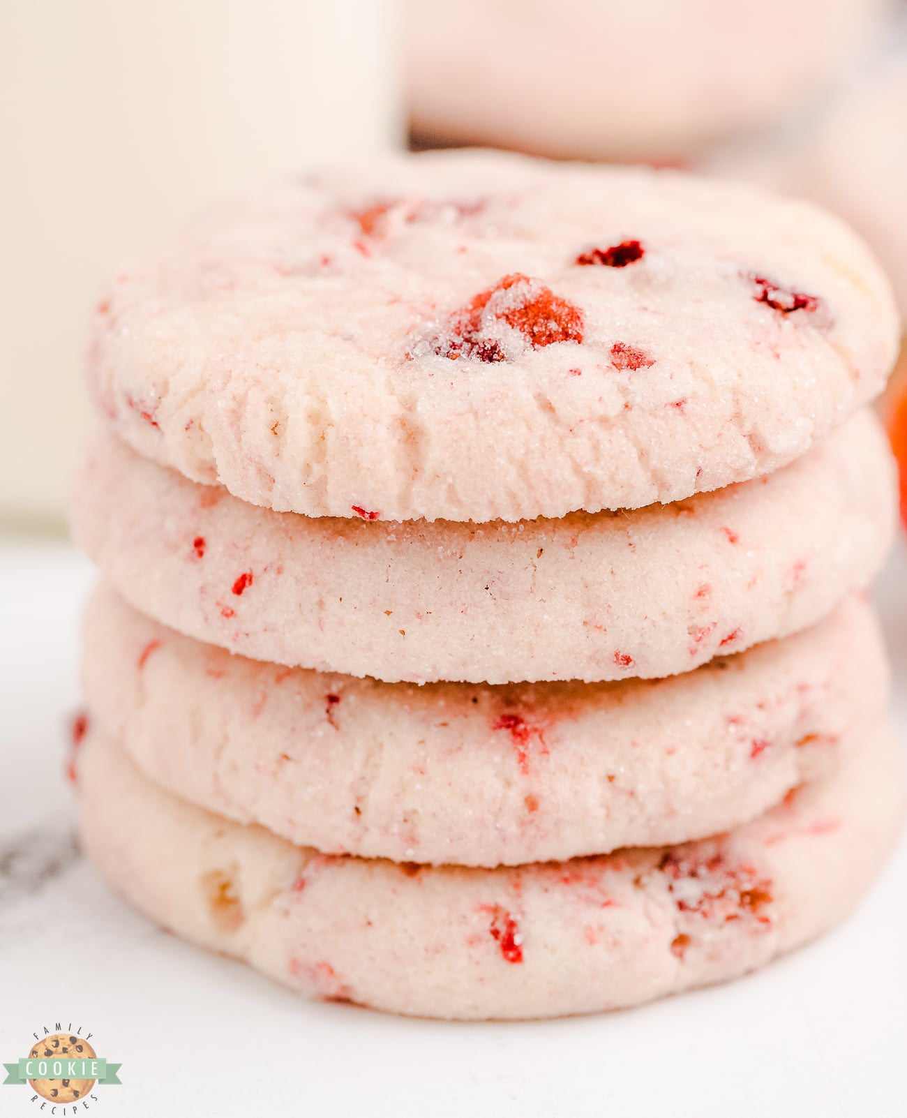 strawberry cream cheese cookies