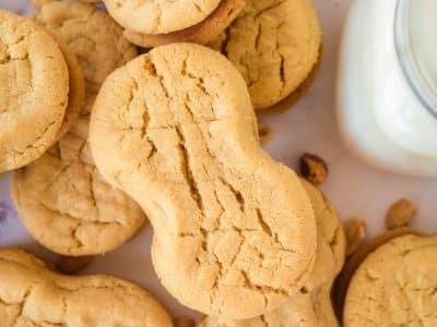 homemade nutter butter cookies