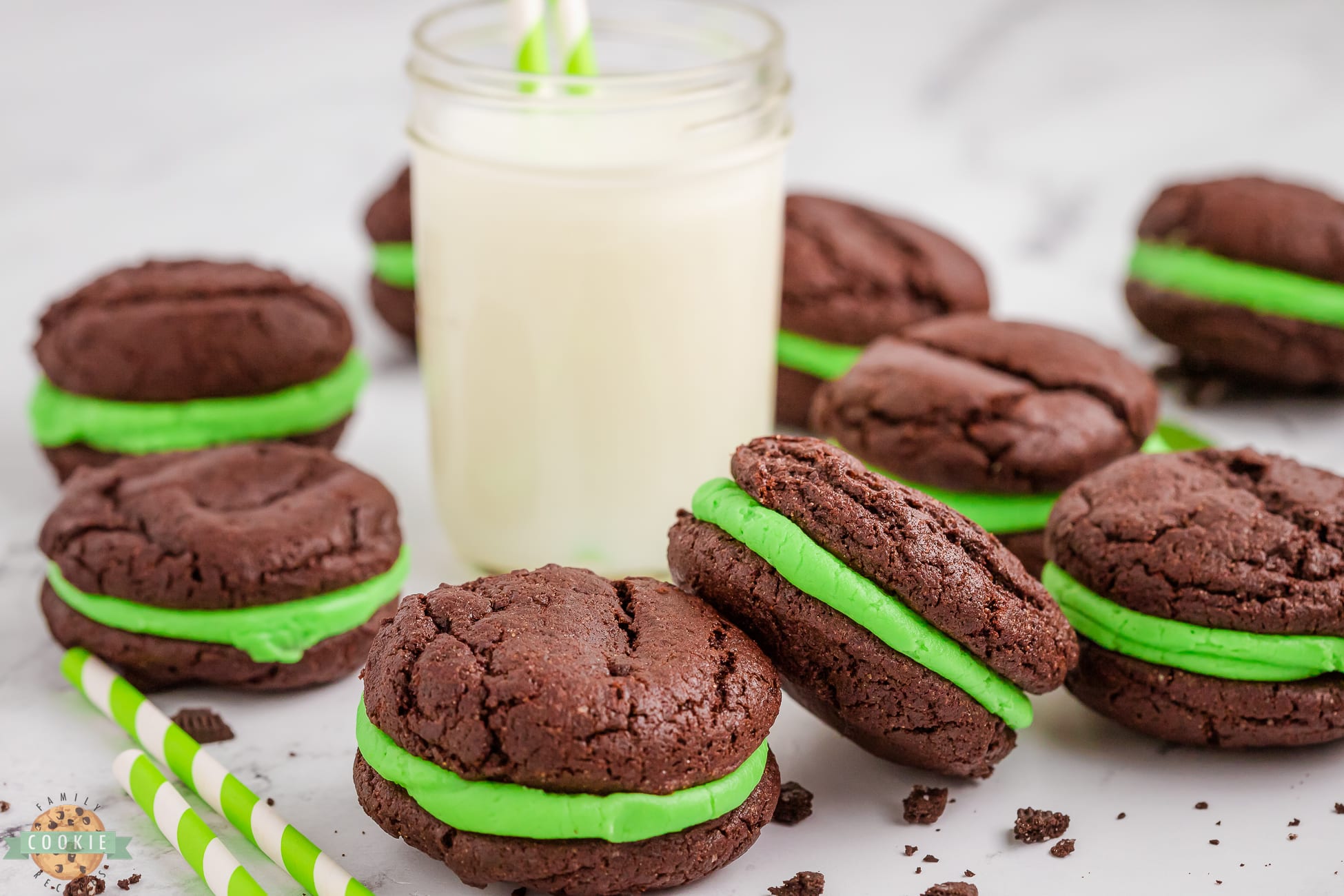 cake mix mint oreo cookies