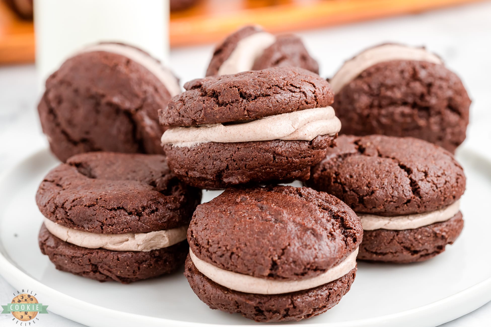 cookies and cream oreos made with a cake mix