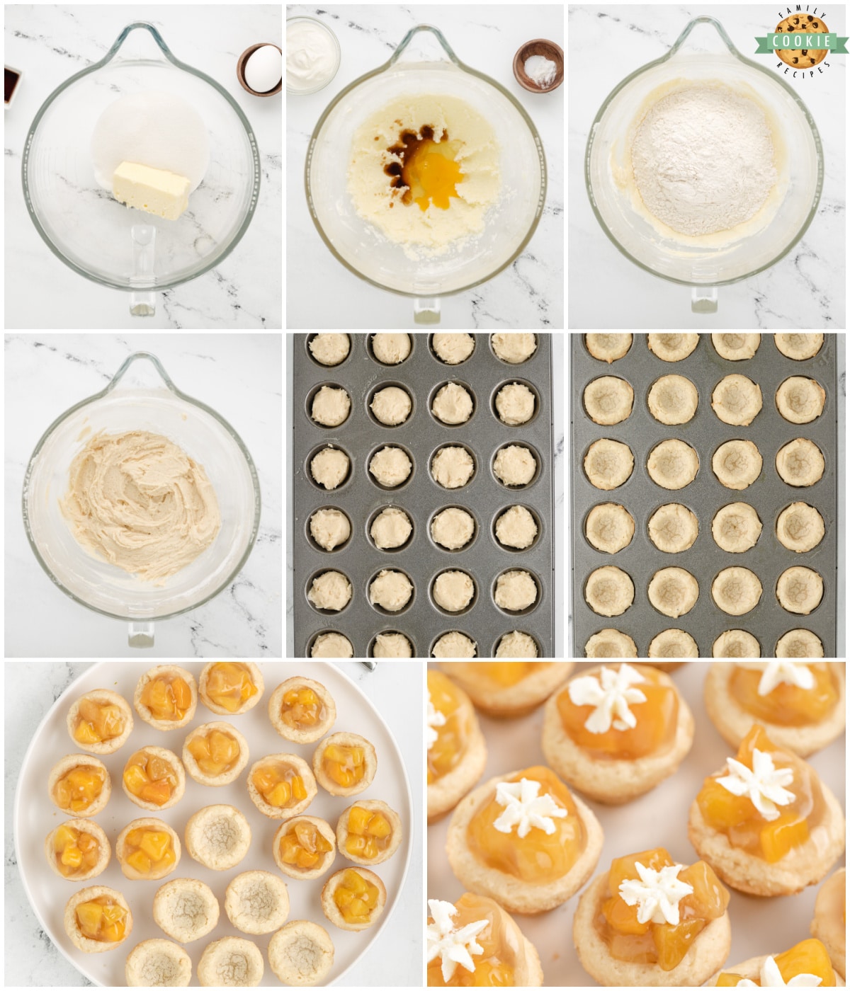 how to make peaches and cream cookies