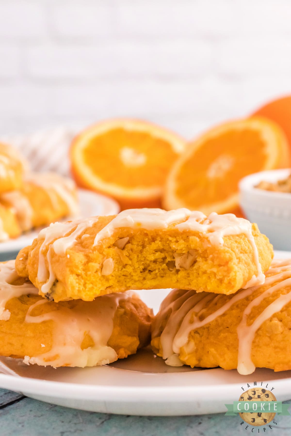 Soft and chewy pumpkin cookies
