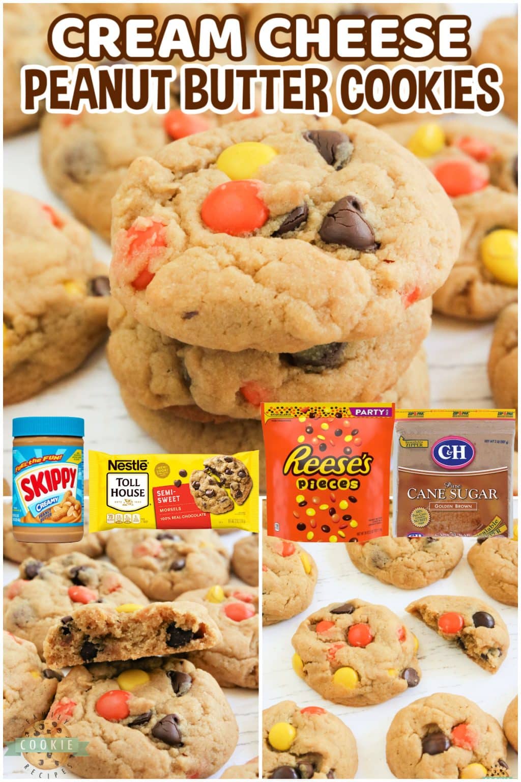 CREAM CHEESE PEANUT BUTTER COOKIES Family Cookie Recipes