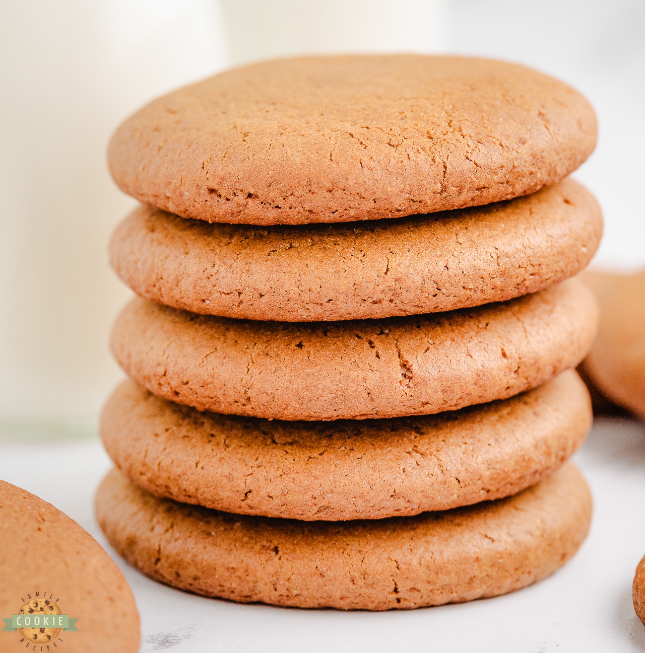 soft chewy molasses cookies