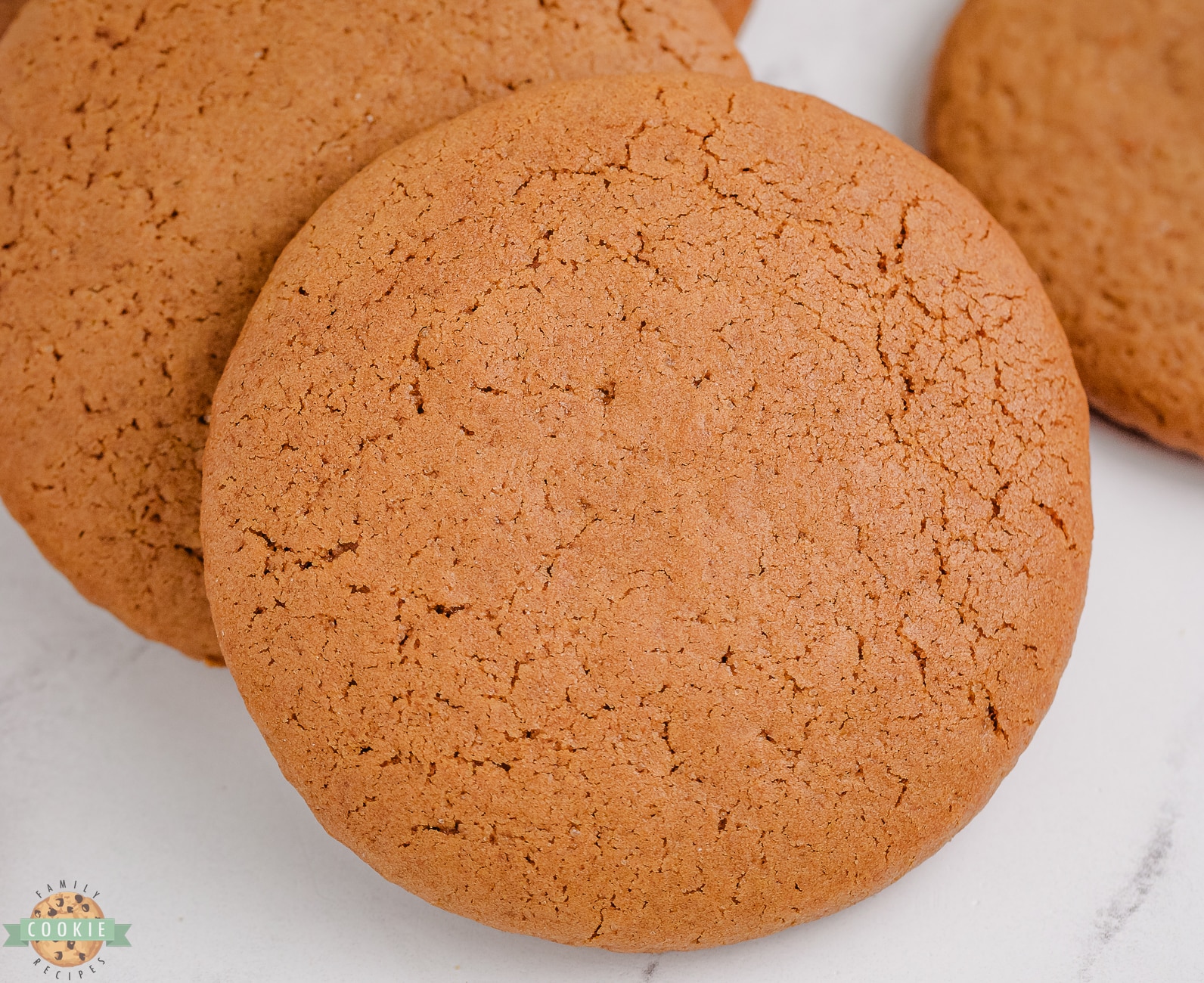 chewy molasses cookie