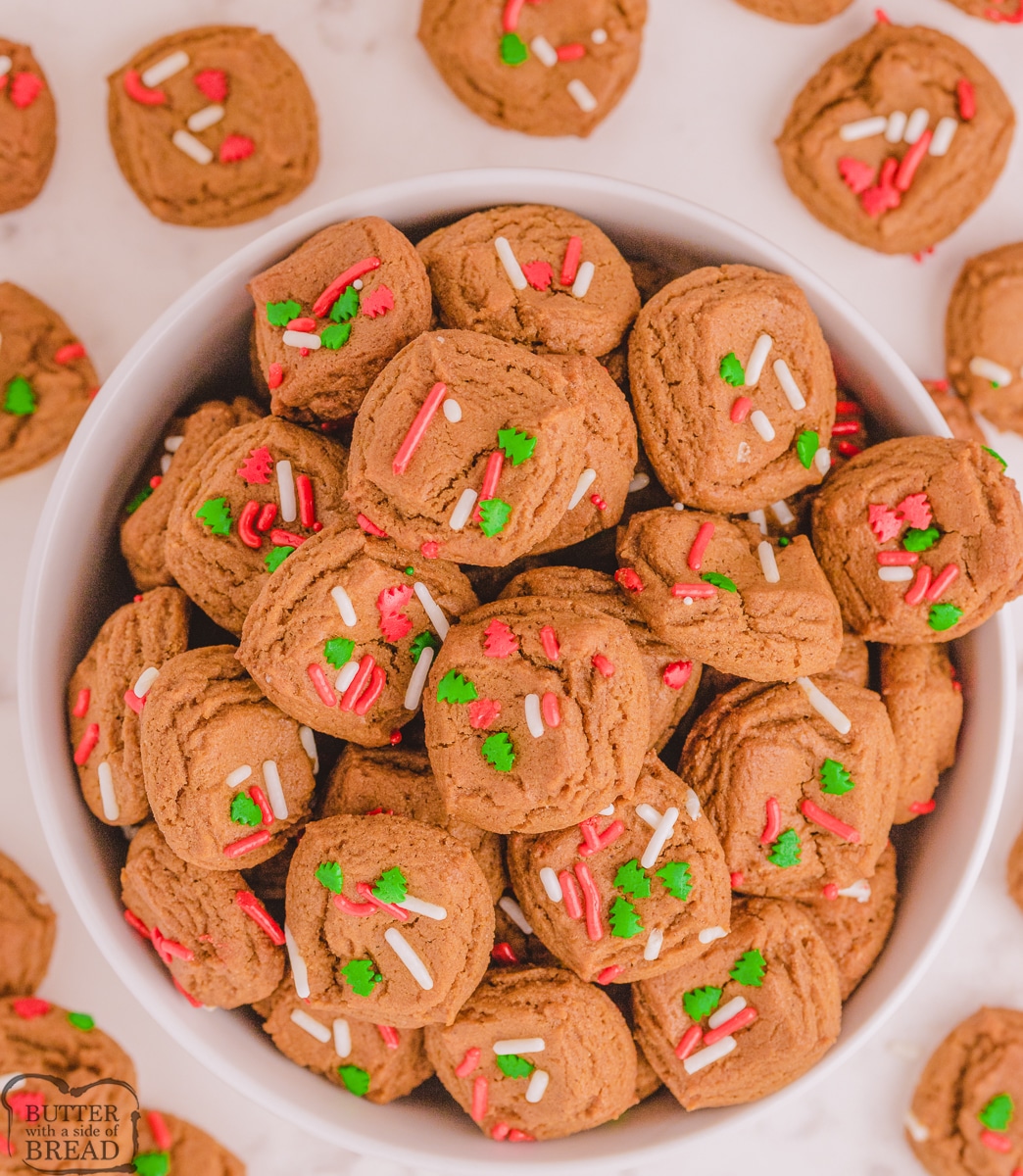 Gingerbread Cookie Bites.