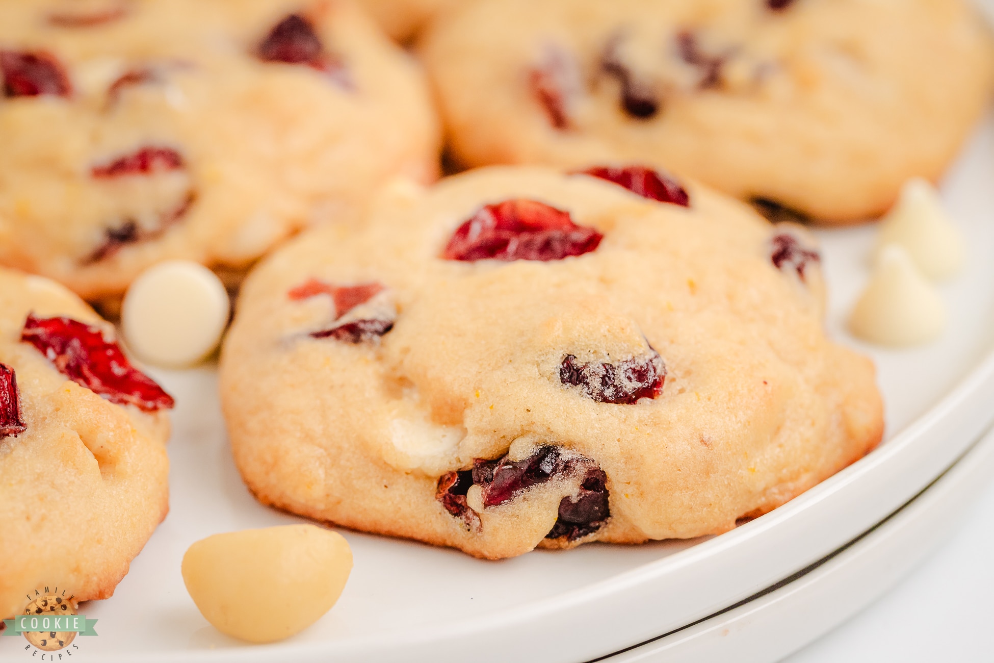 cranberry cookies with nuts