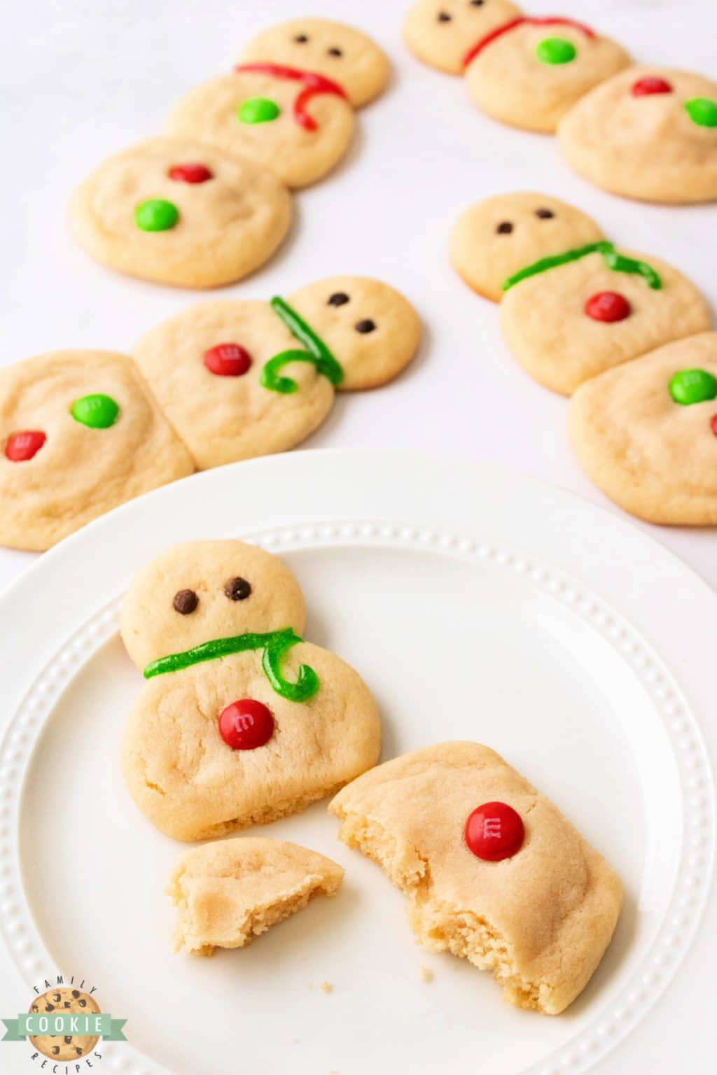 SNOWMAN SUGAR COOKIES Family Cookie Recipes