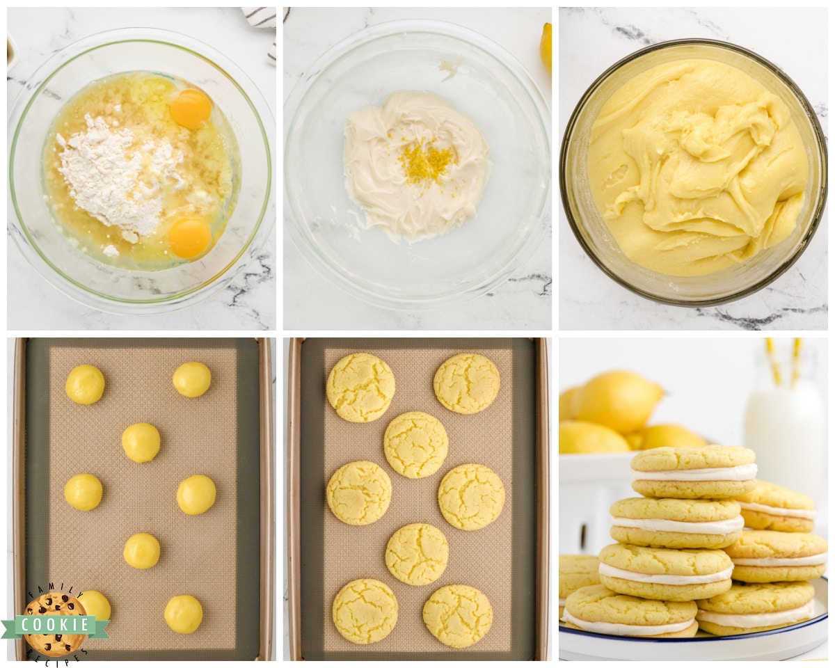 how to make lemon cake mix cookies