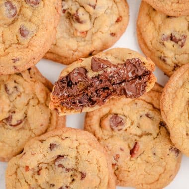 chocolate chip cookies with toasted walnuts