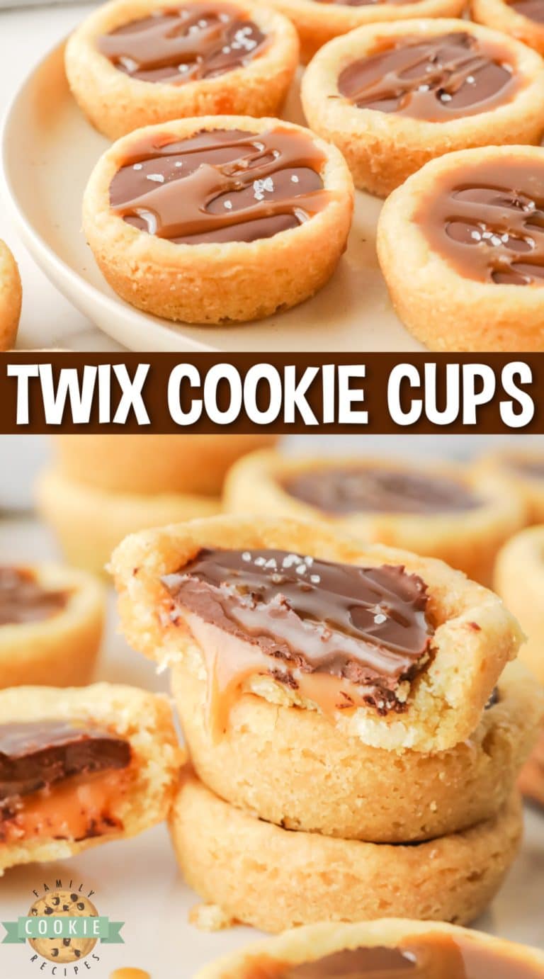TWIX COOKIE CUPS Family Cookie Recipes