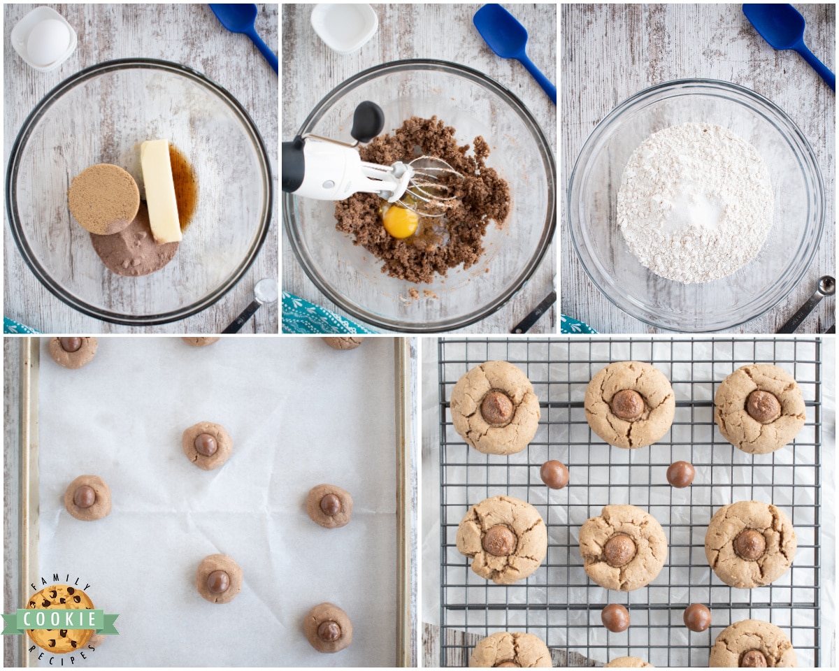 how to make chocolate malt Whopper cookies