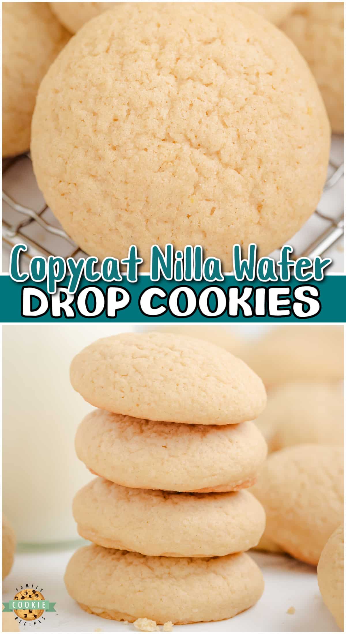 Copycat Nilla Wafer Cookies are a light & crispy vanilla cookie perfect for snacking, dipping, or using in your favorite dessert recipes! Make your own vanilla wafer cookies at home that taste amazing! 