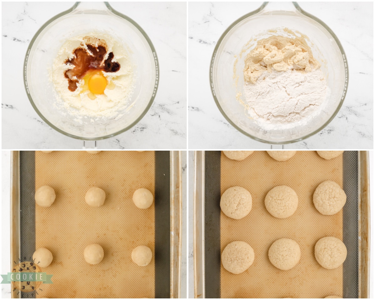 how to make copycat Nilla wafer cookies