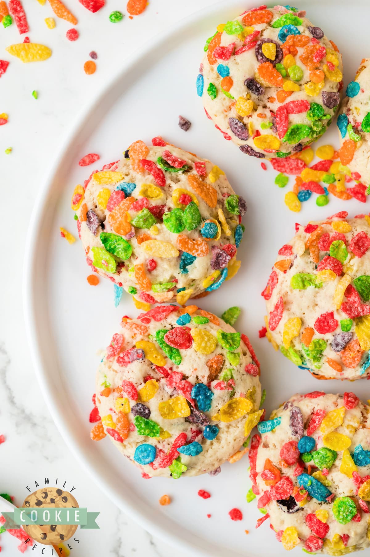 Fruity pebbles sugar cookies. 