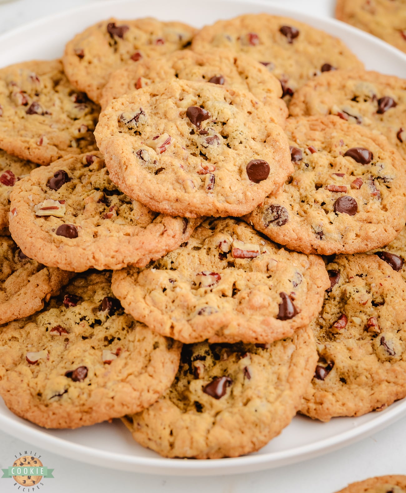 plateful of 10 cup cookies