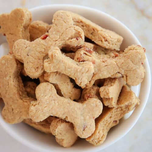 Bacon dog biscuits best sale