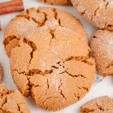 disney Molasses Crackle cookies