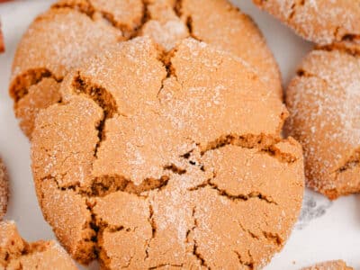 disney Molasses Crackle cookies