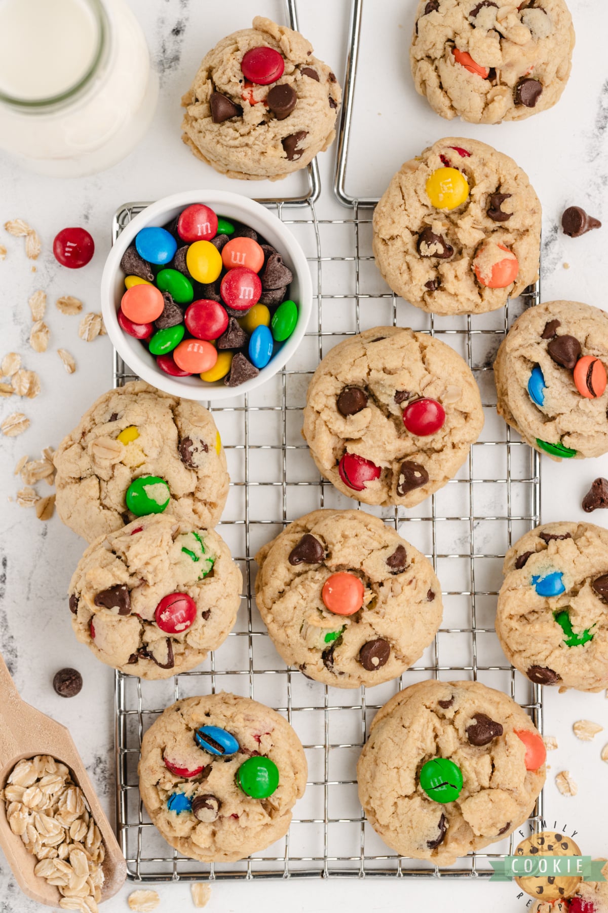 Easy Monster Cookies.