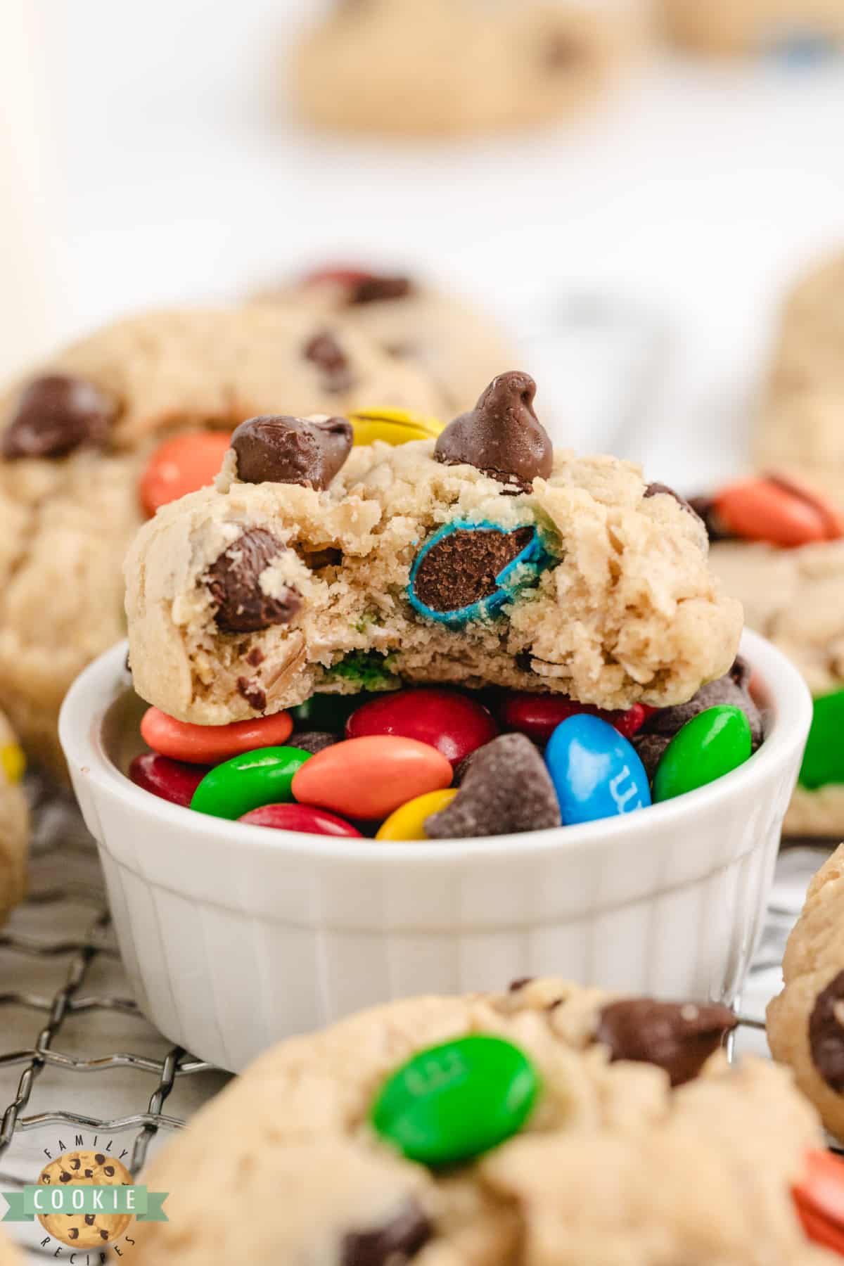 Easy Monster Cookie recipe.