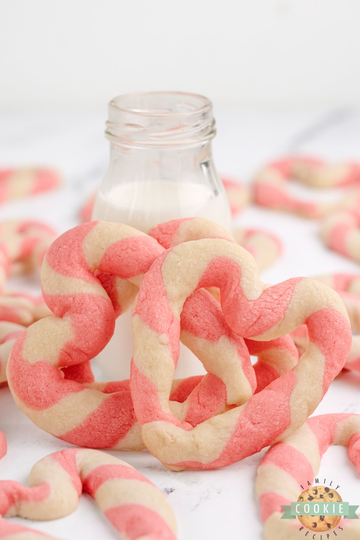 Heart shaped cookies.