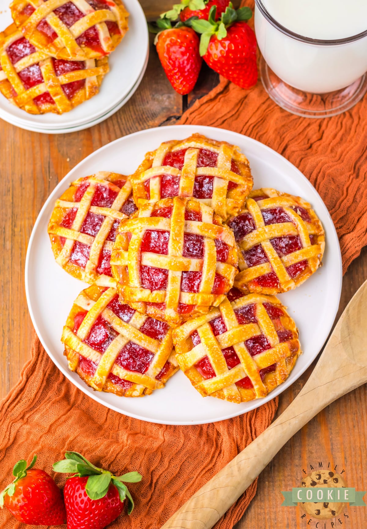 Mini Strawberry Pies.