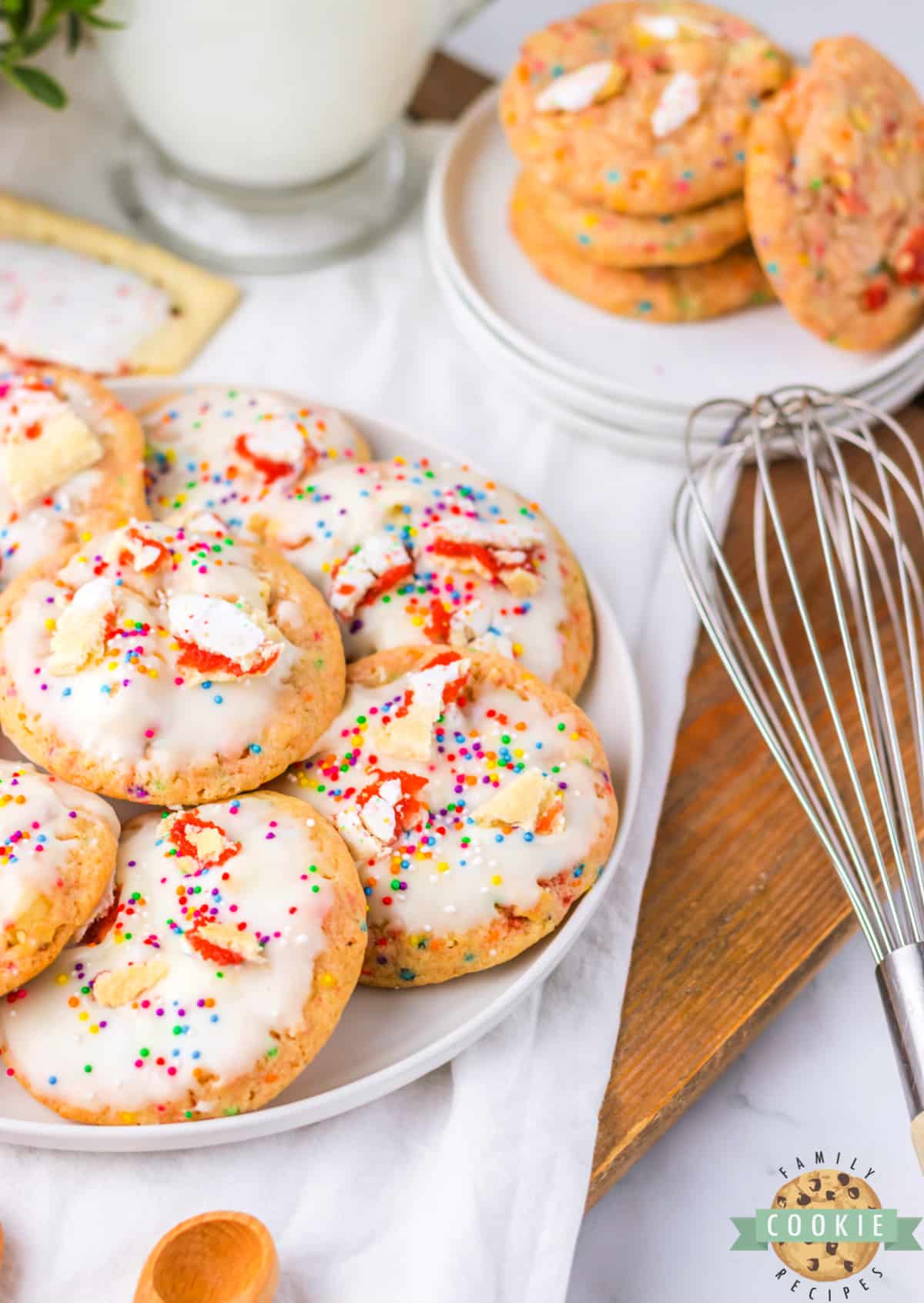 Sugar cookies made with Pop-Tarts.