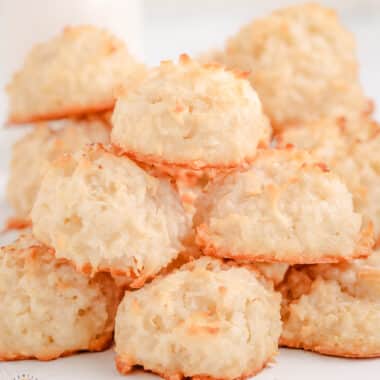 pile of coconut macaroons